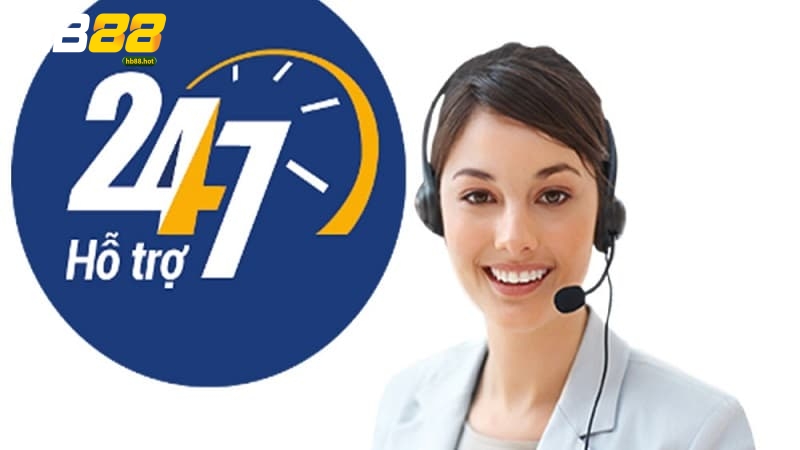 Chăm sóc khách hàng HB88 có tốc độ phản hồi người chơi nhanh