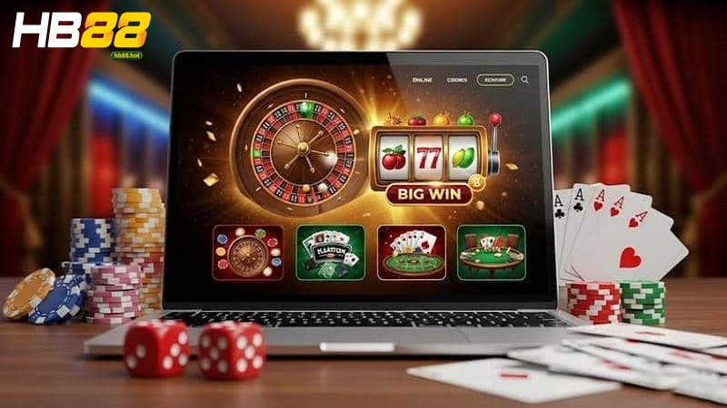 Kho game cược tại HB88 phong phú, minh bạch tuyệt đối